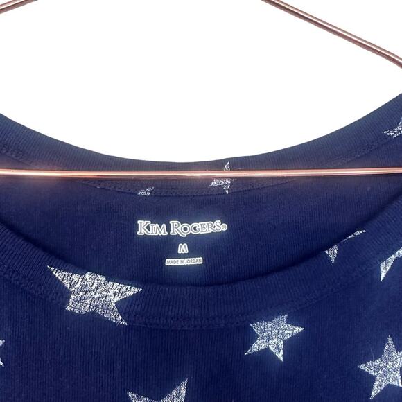 Kim Rogers American flag Tshirt, size Medium. Red white and blue design. - Picture 3 of 5